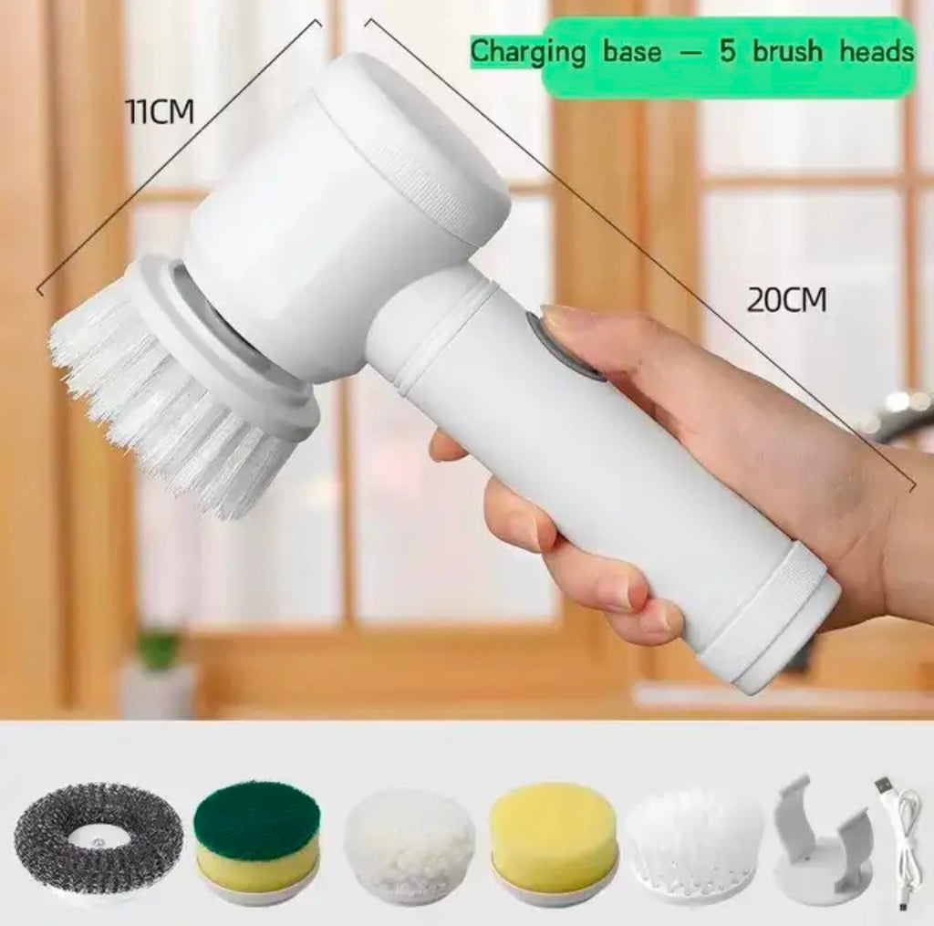 5 in 1 Magic Brush Electric Scrubber
