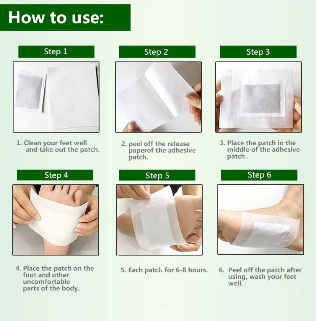 Weight Loss and Body Detox Patch