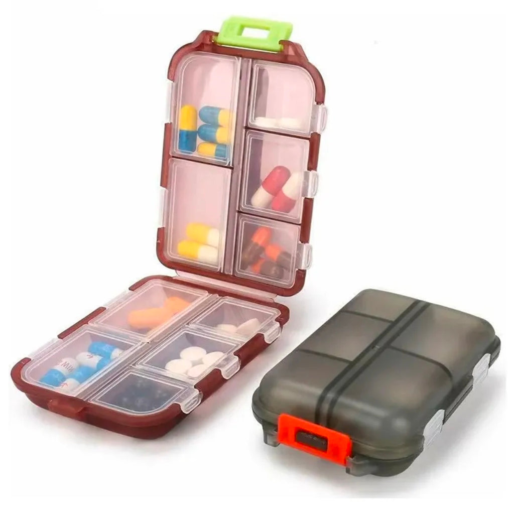Mini Travel Pills Box Medicine Carry Box Seal Storage Container Holder