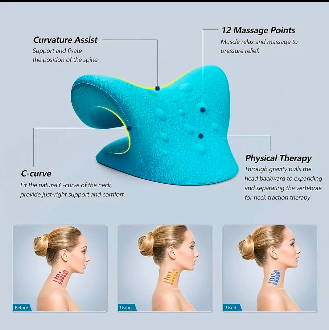 Neck and shoulders massager reliever