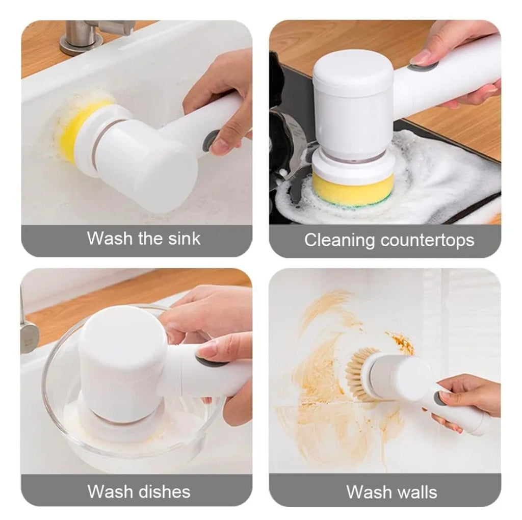 5 in 1 Magic Brush Electric Scrubber