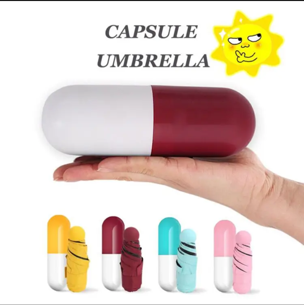 Mini Capsule Shaped Umbrella